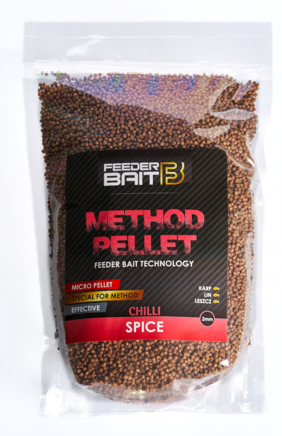 Micro Pellets 2mm Spice Czili - Feeder Bait