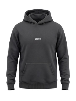 Bluza z kapturem grafitowa - Feeder Bait