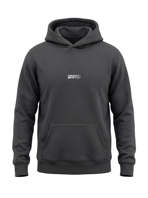 Bluza z kapturem grafitowa - Feeder Bait