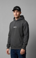 Bluza z kapturem grafitowa - Feeder Bait