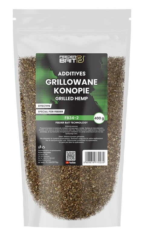 Dodatek do zanęt Grilowana Konopia - Feeder Bait