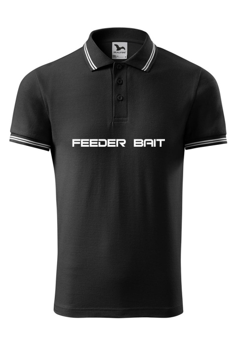 Koszulka Polo Czarna - Feeder Bait