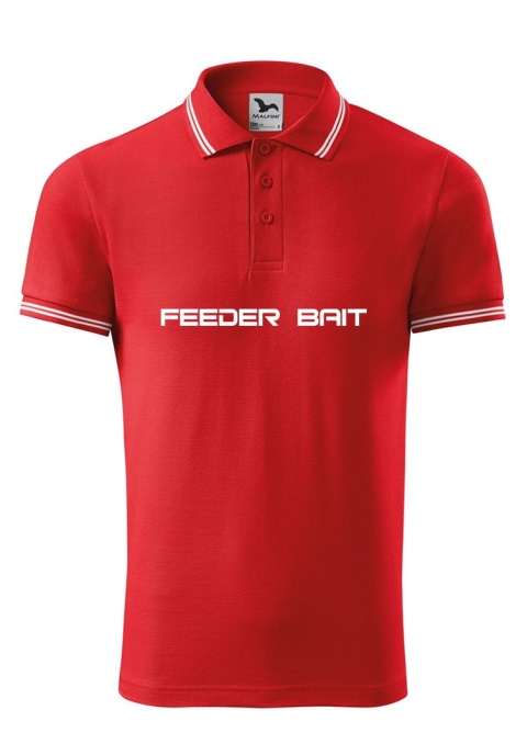 Koszulka Polo Czerwona - Feeder Bait