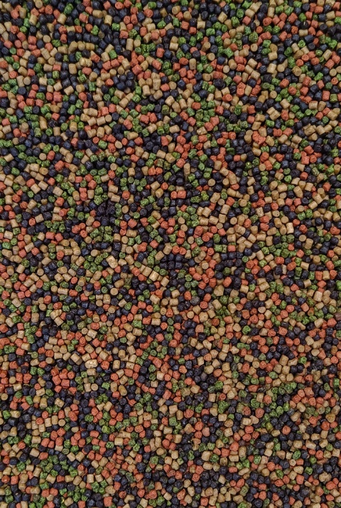 Micro Pellet 2mm Tutti Frutti -Green & Black & Red- Feeder Bait
