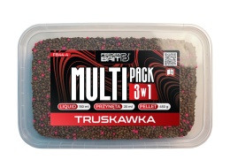 Multipack 3w1 - Truskawka - Feeder Bait