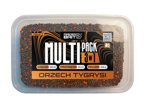 Multipack 3w1 - Orzech Tygrysi - Feeder Bait