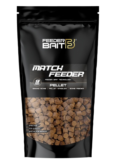 Pellet 9mm - Match Feeder - Jasny