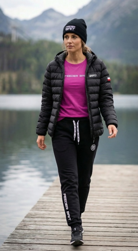 Pikowana kurtka z kapturem - Feeder Bait