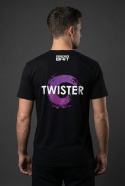 T-shirt Czarny Twister - Feeder Bait